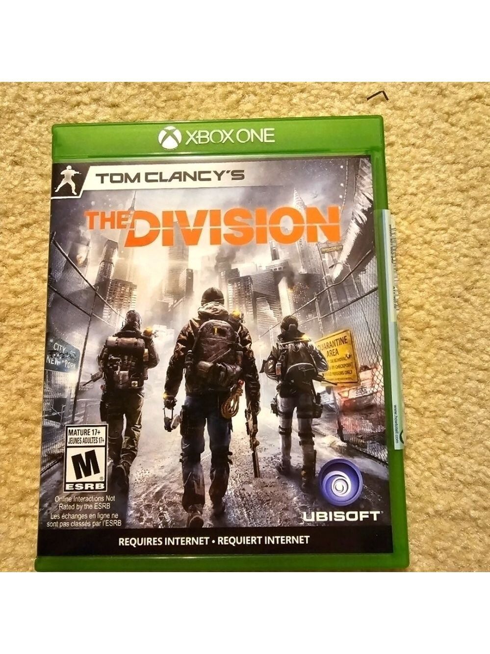 Tom Clancy's The Division XBOX One game